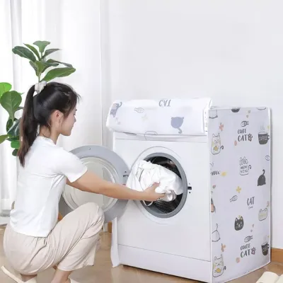 Waterproof Dust Cover For Front Load Washing Machine 